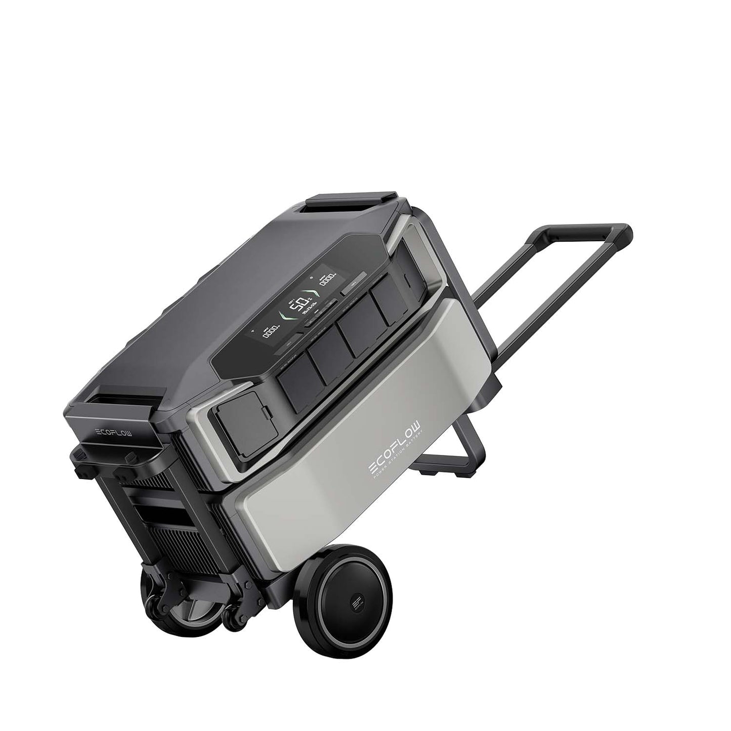 EcoFlow DELTA Pro Ultra Portable Power Station With Mobility Trolley | 6144Wh | 7200W | 5.6kW Solar Input