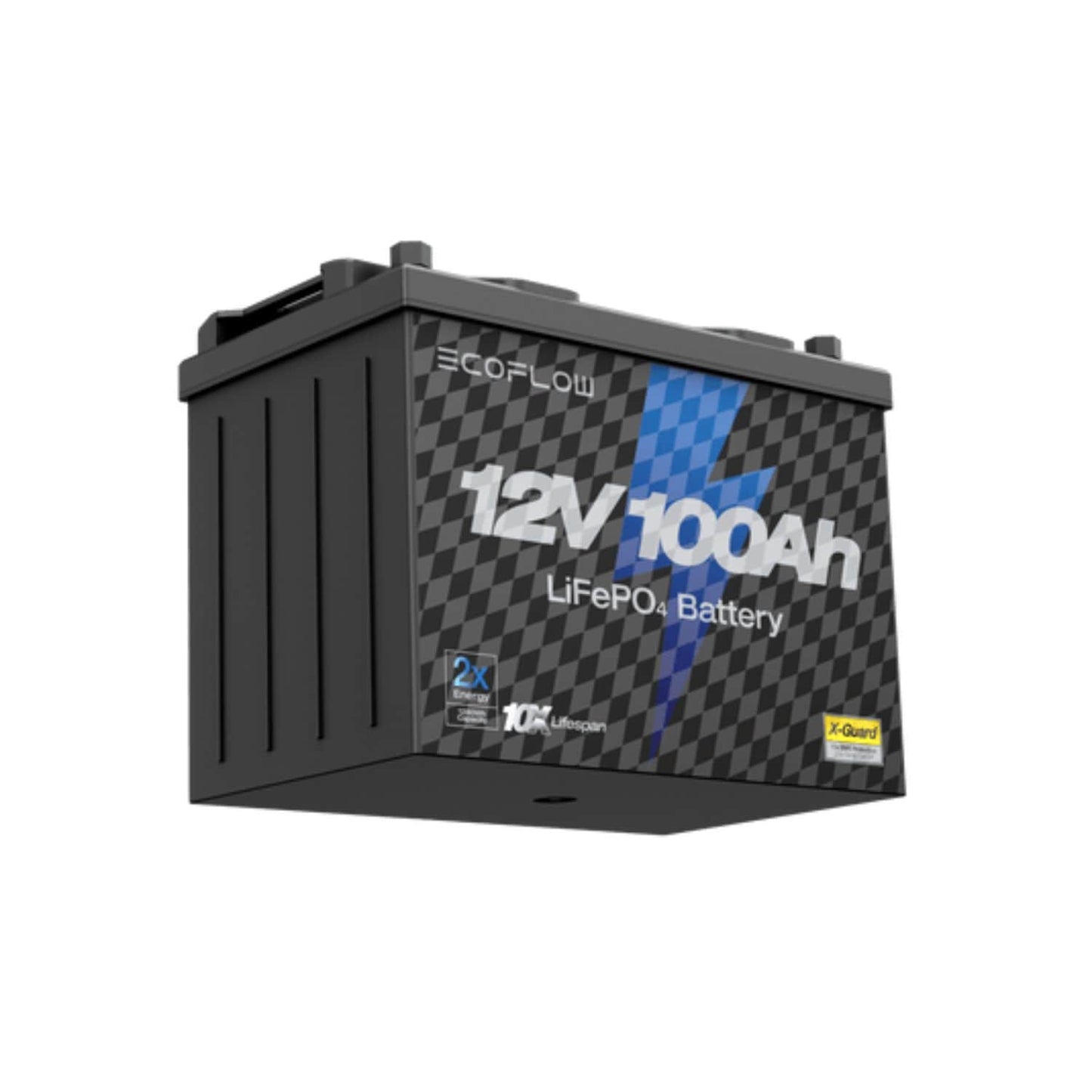 EcoFlow Lithium 12V 100Ah Deep Cycle LiFePO4 Battery