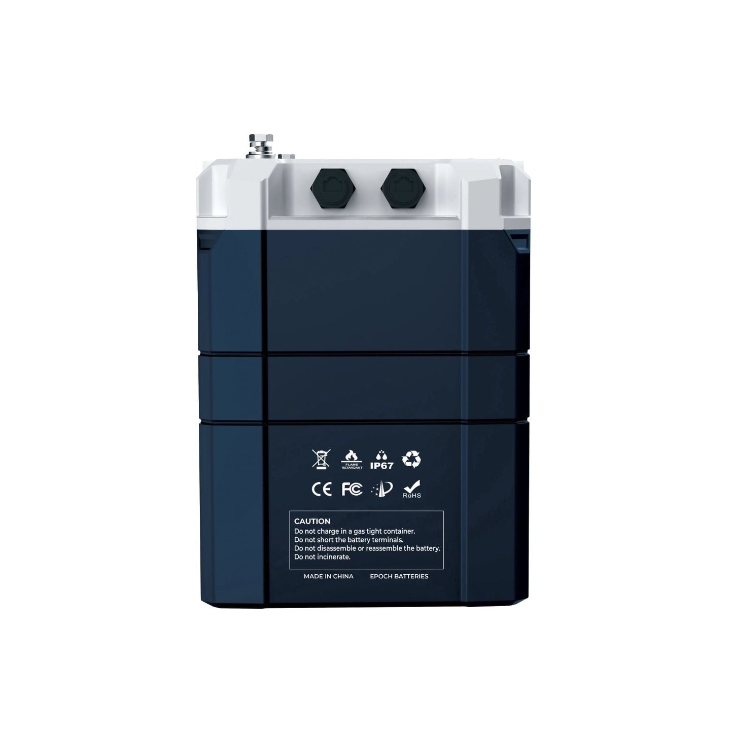 Epoch Batteries 12V 460Ah (5.89kWh) LiFePO4 Battery | V2 Elite Series | Heated & Bluetooth | Victron Comms