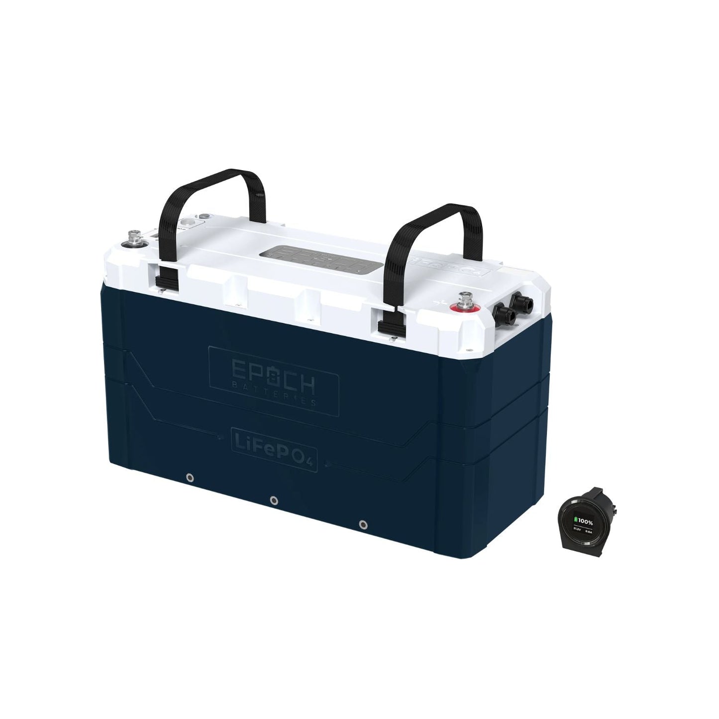 Epoch Batteries 12V 460Ah (5.89kWh) LiFePO4 Battery | V2 Elite Series | Heated & Bluetooth | Victron Comms