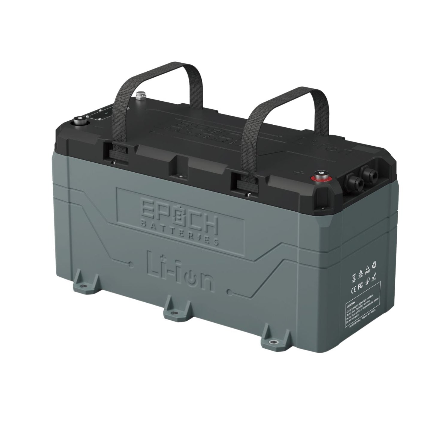 Epoch Batteries 36V 100Ah (3.84kWh) LiFePO4 Lithium Battery | Bluetooth | Heating | Waterproof