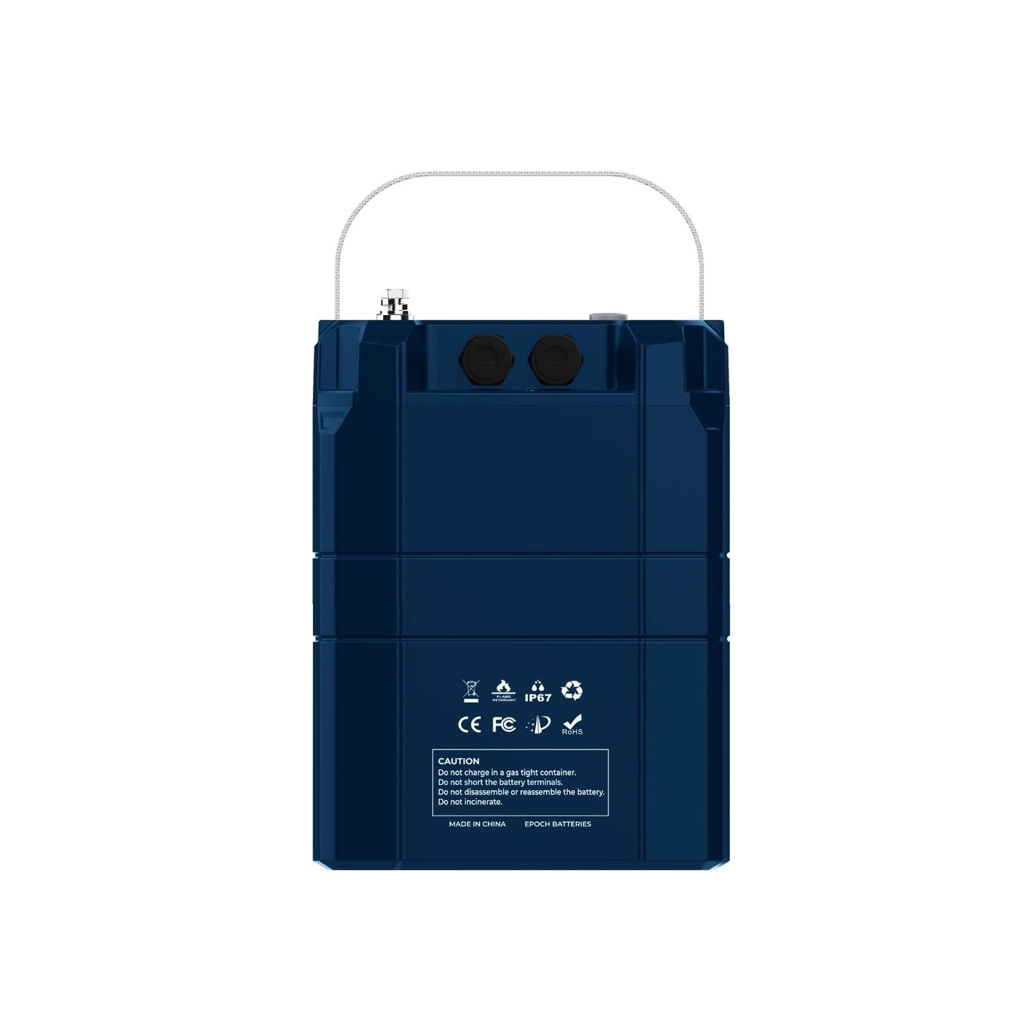 Epoch Batteries 48V 100Ah (5.12kWh) LiFePO4 Battery | V2-T Elite Series | Heated & Bluetooth |Victron Comms