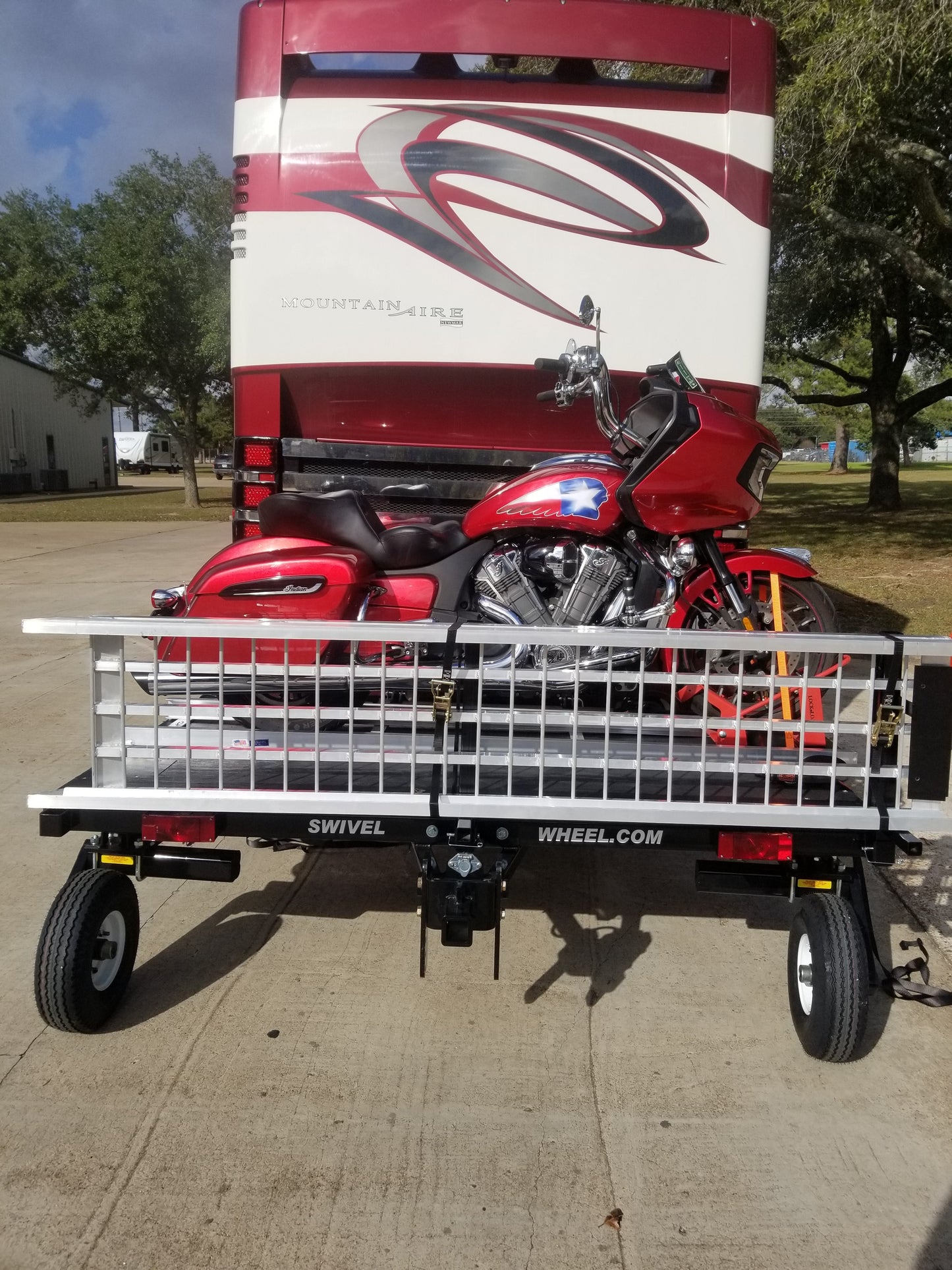 Power Ramp for Swivelwheel Systems