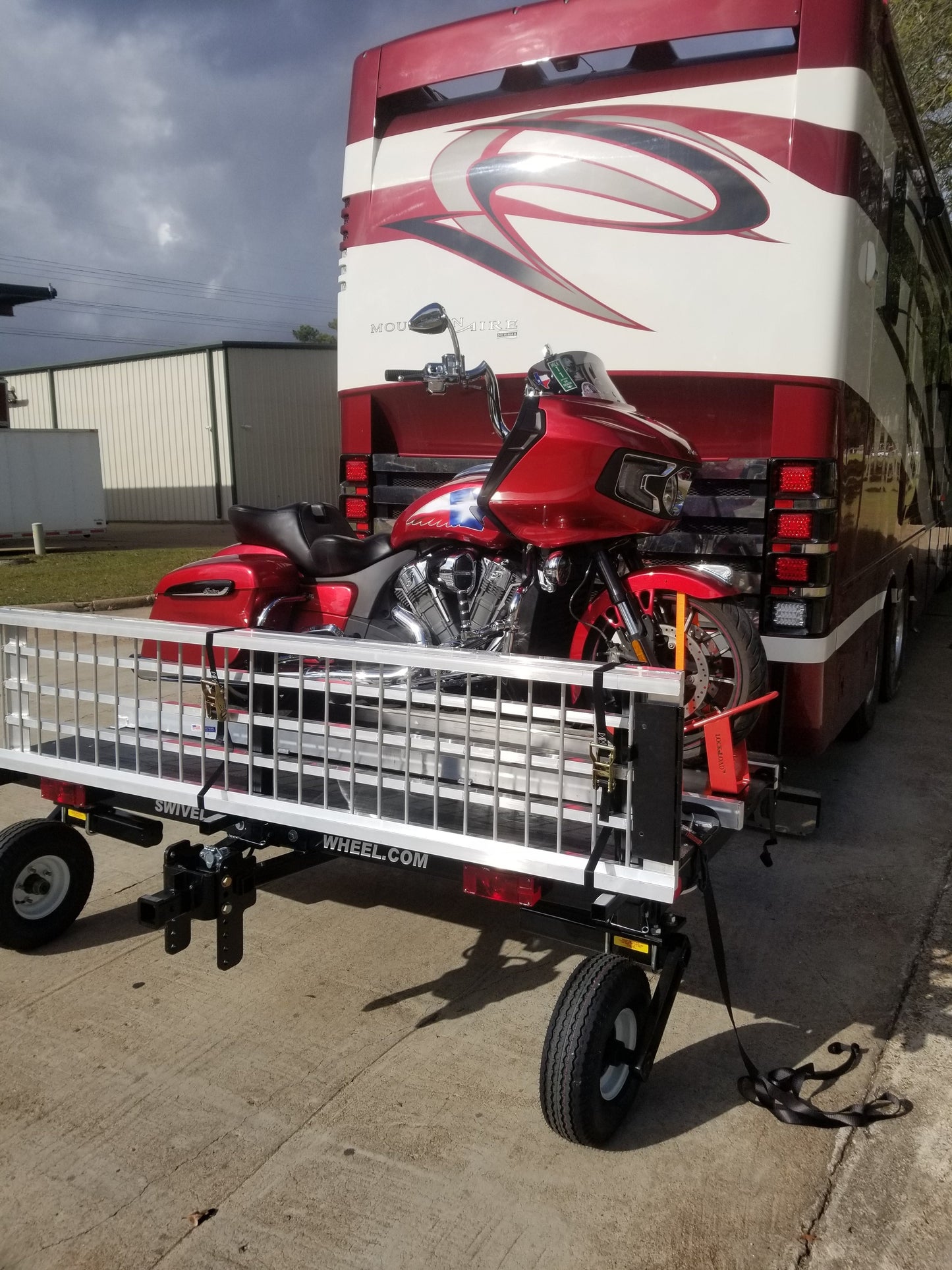 Power Ramp for Swivelwheel Systems