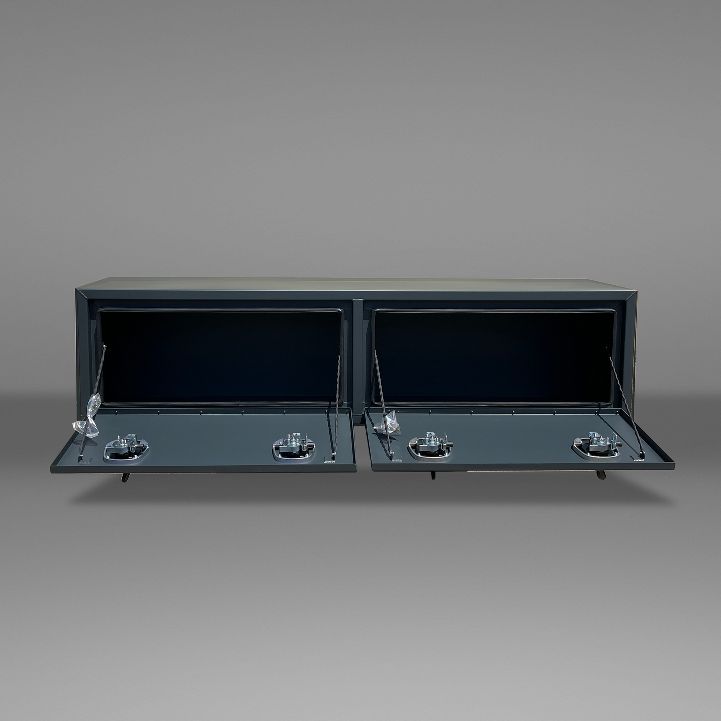 Tool Box Set of 2 for Full-Size Long Flatbeds with Dropsides