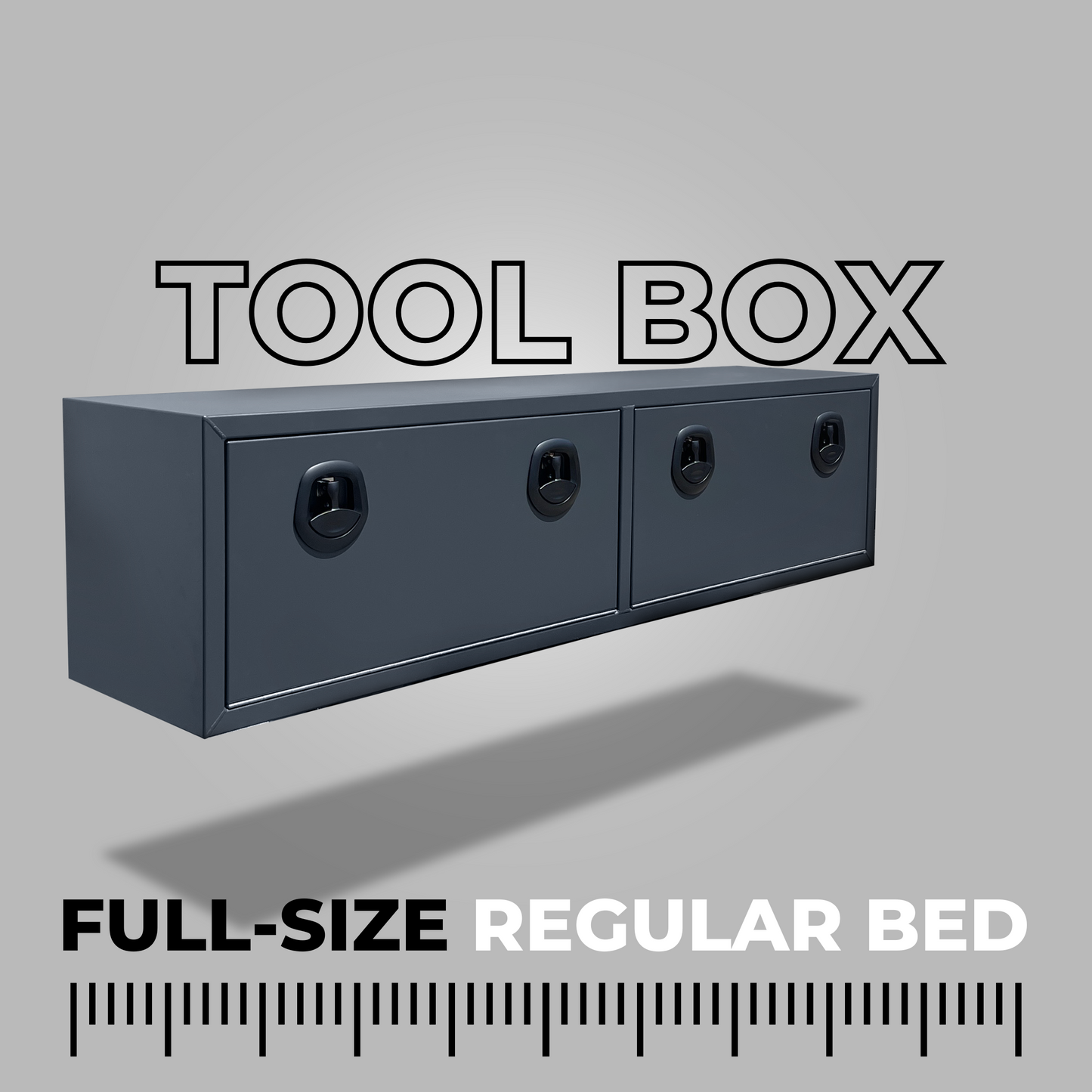 Tool Box for Full-Size Regular Flatbeds with Dropsides - Set of 2