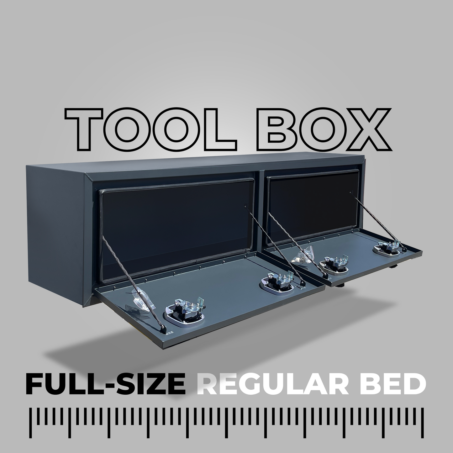Tool Box for Full-Size Regular Flatbeds with Dropsides - Set of 2