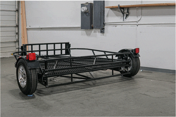 6'x9' Utility Foldable Trailer
