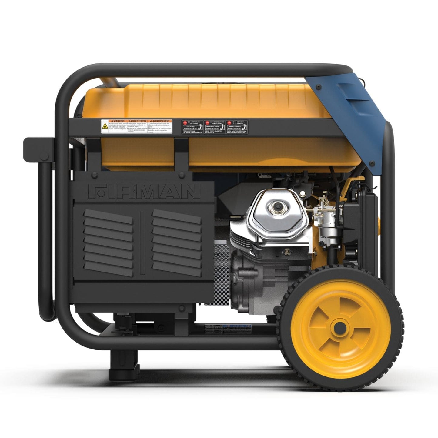 Firman T08072 Tri-Fuel 8000W/10000W Portable Generator | Electric Start | 20/240V | CO Alert
