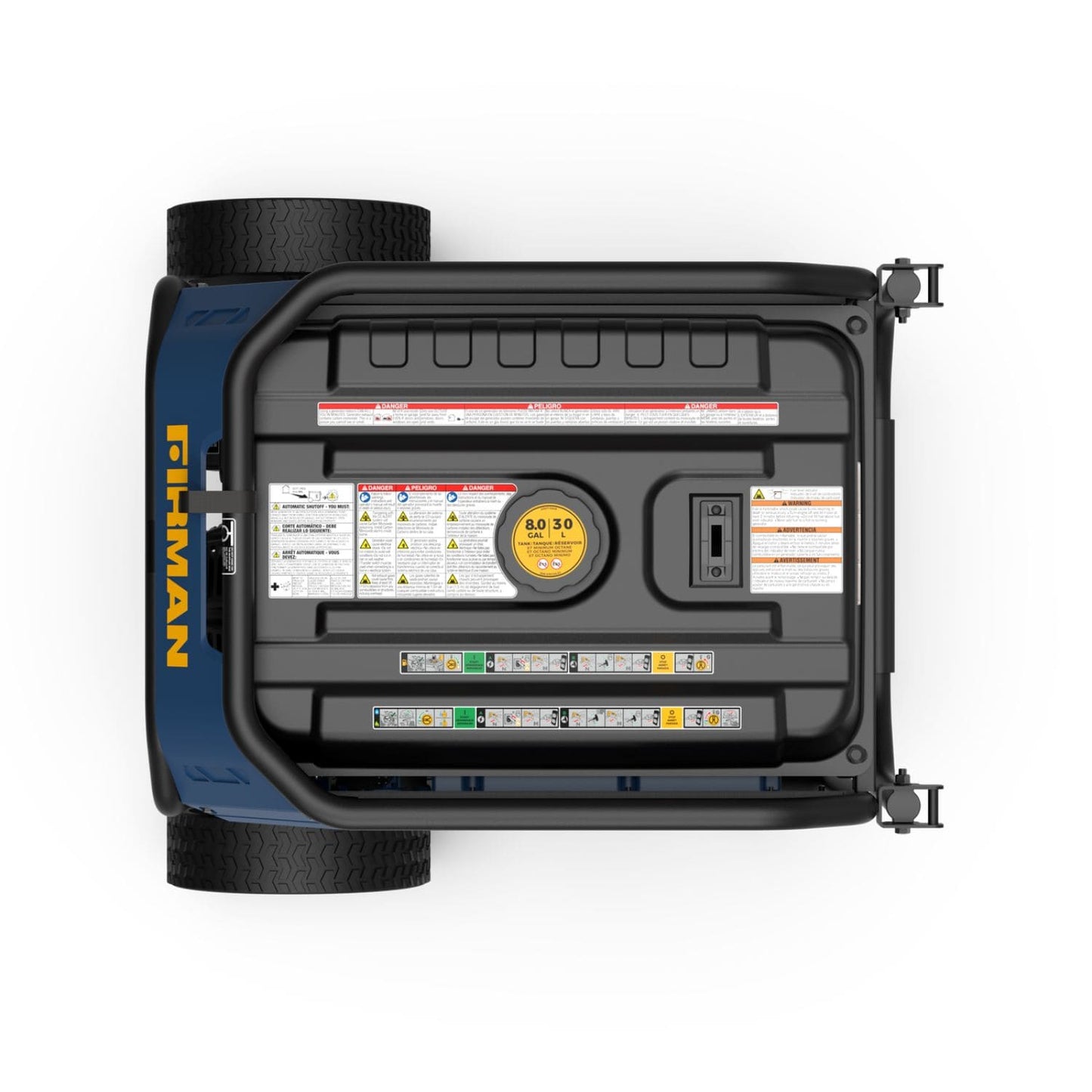 Firman T08073 Tri-Fuel 8000W/10000W Portable Generator | Electric Start | CO Alert
