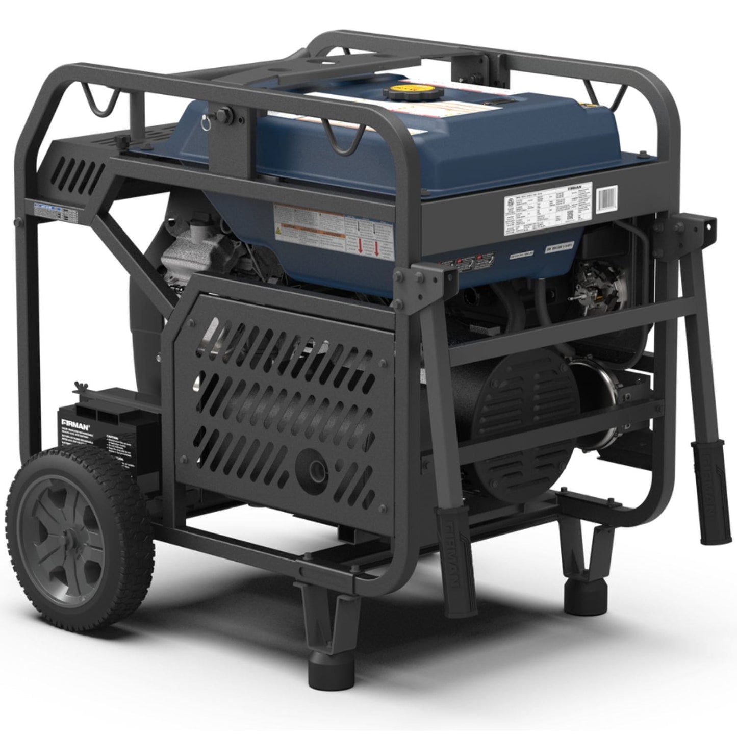 Firman T12071 Tri-Fuel 12000W/15000W Portable Generator | Electric Start | 120/240V | CO Alert