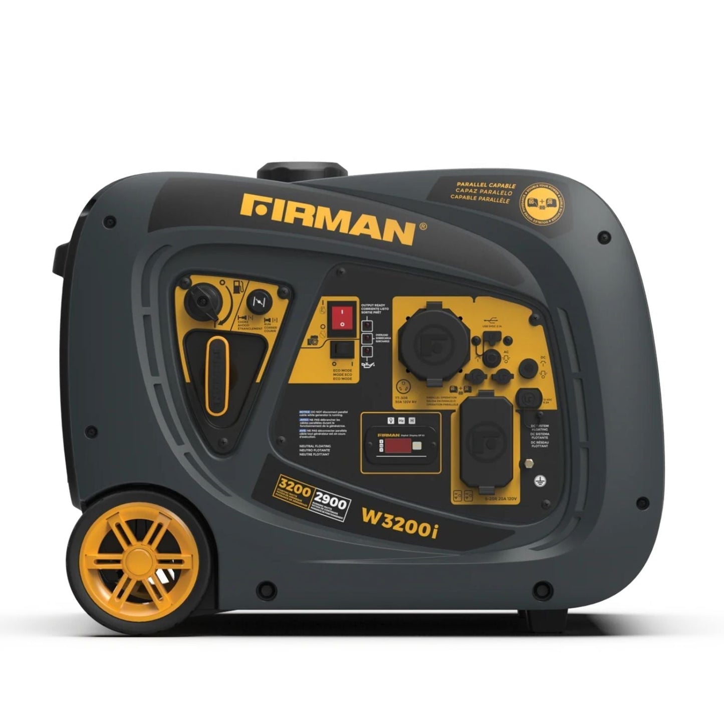 Firman W02981 Gasoline 2900W/3200W Inverter Portable Generator | Recoil Start