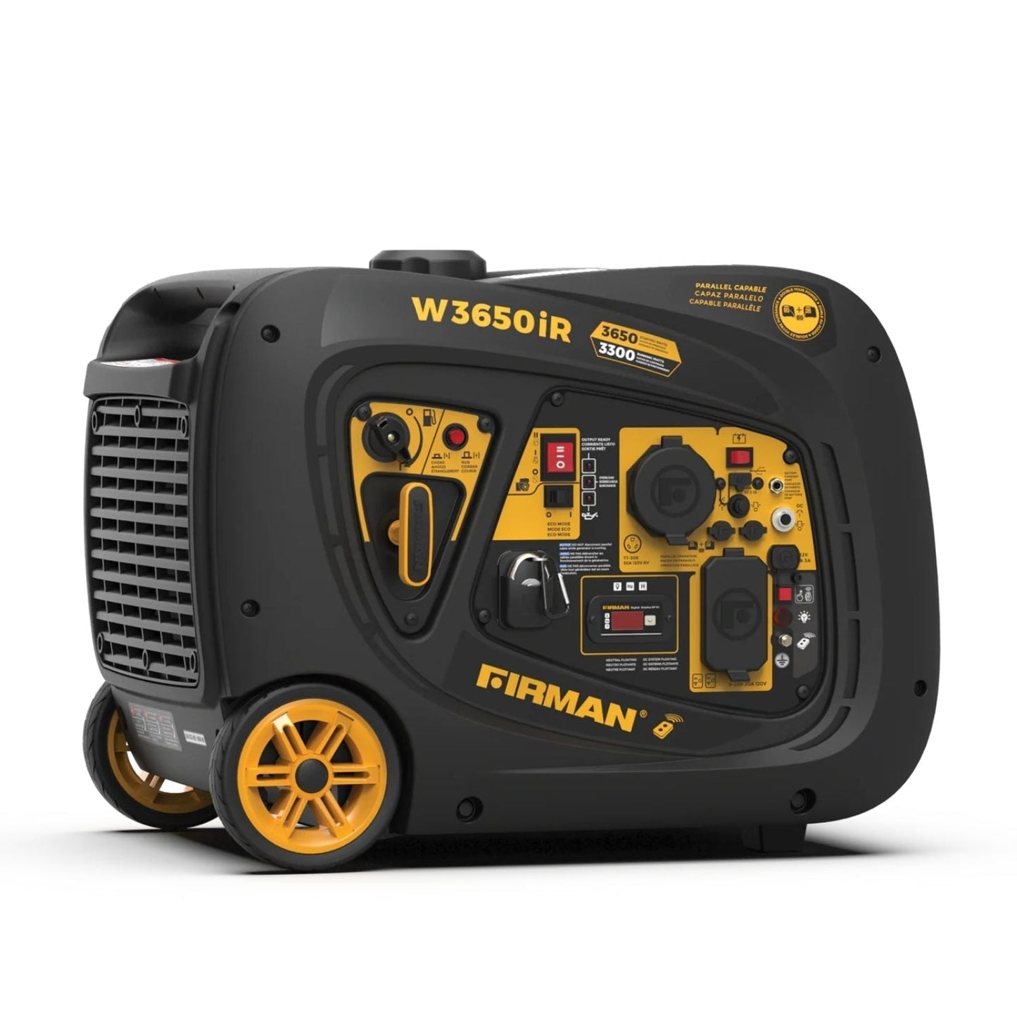 Firman W03383 Gasoline 3300W/3650W Inverter Portable Generator | Remote Start