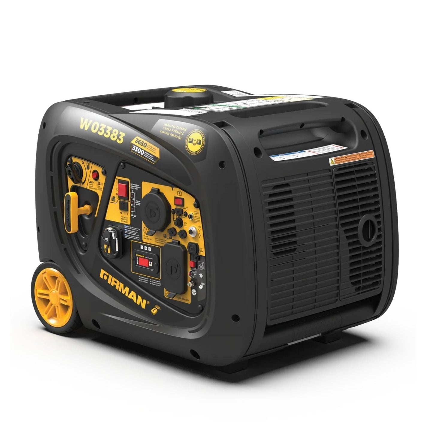 Firman W03383 Gasoline 3300W/3650W Inverter Portable Generator | Remote Start