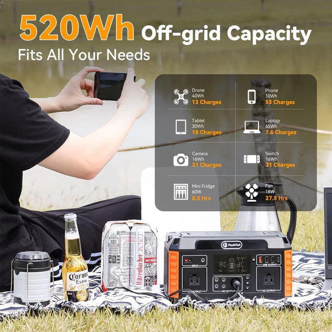 Flashfish P60 Portable Power Station