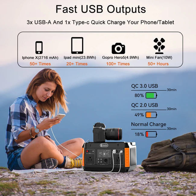 Flashfish P60 Portable Power Station