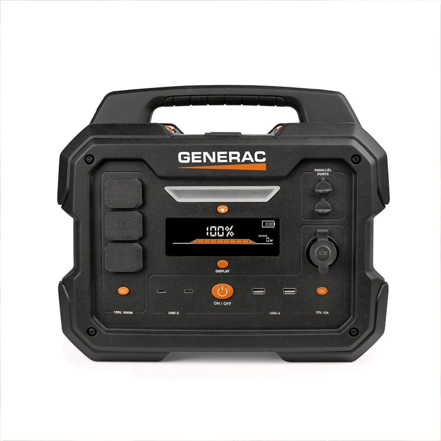 Generac GB1000 Portable Power Station | 1086Wh | 1600W | 468W Solar Input
