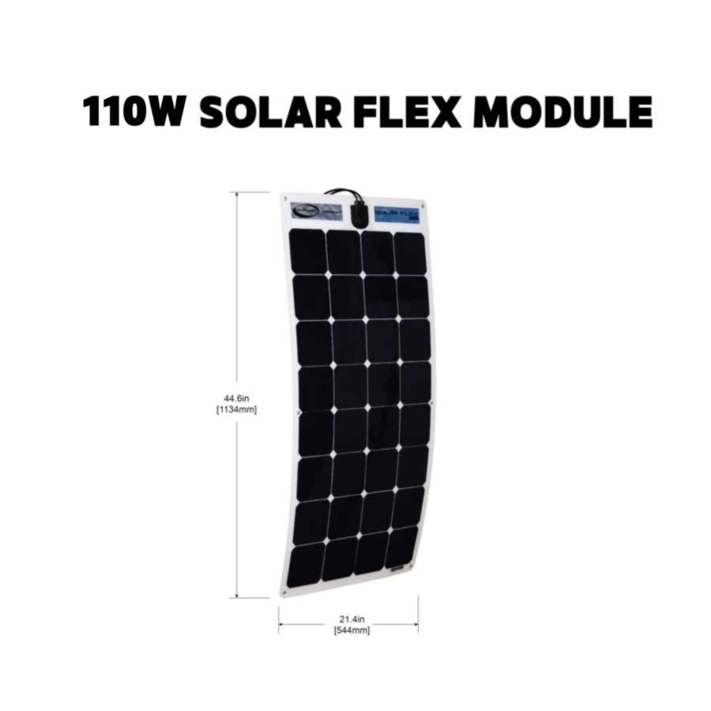 Go Power! 110-Watt Solar Flex™ Kit
