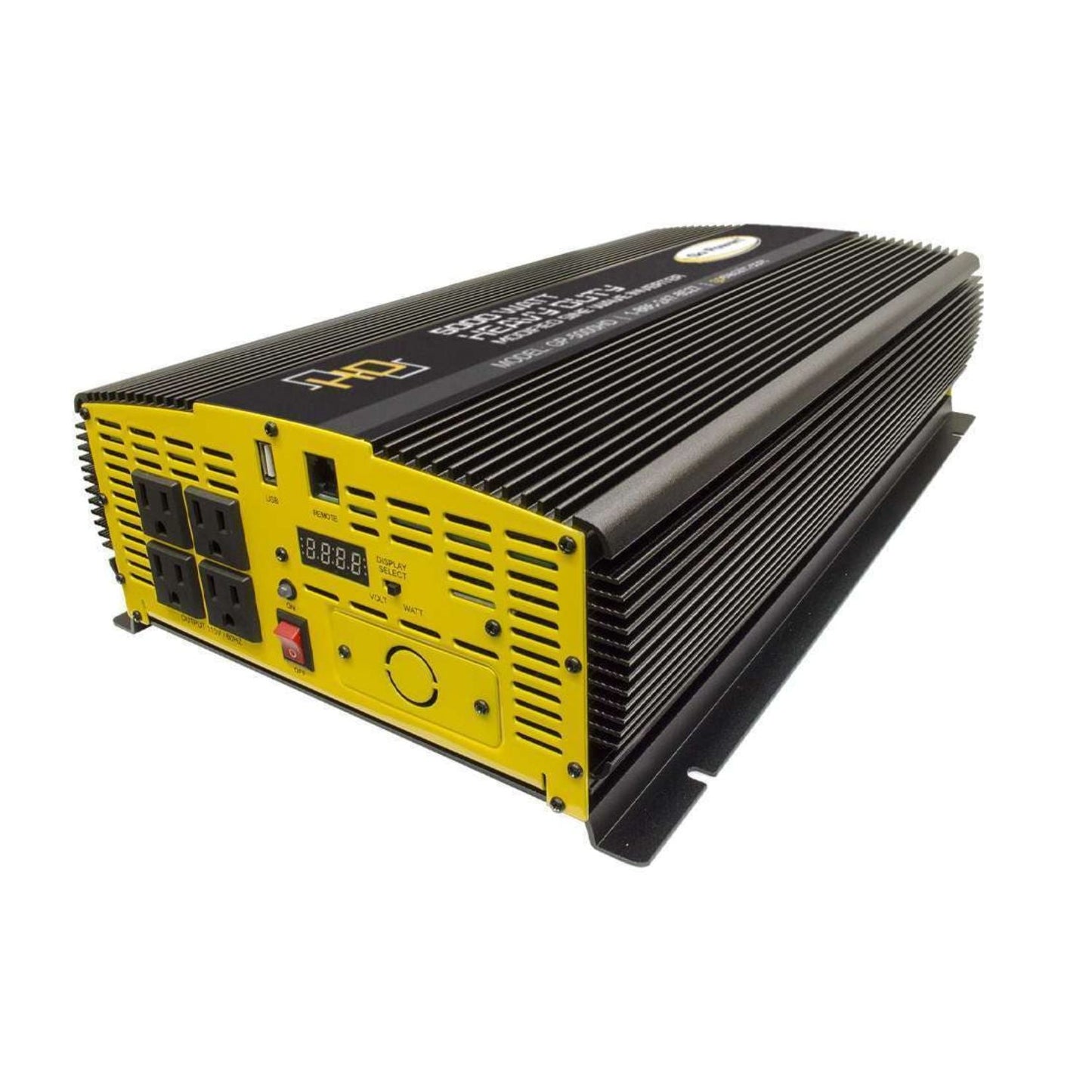 Go Power! 5000 Watt Heavy-Duty Modified Sine Wave Inverter