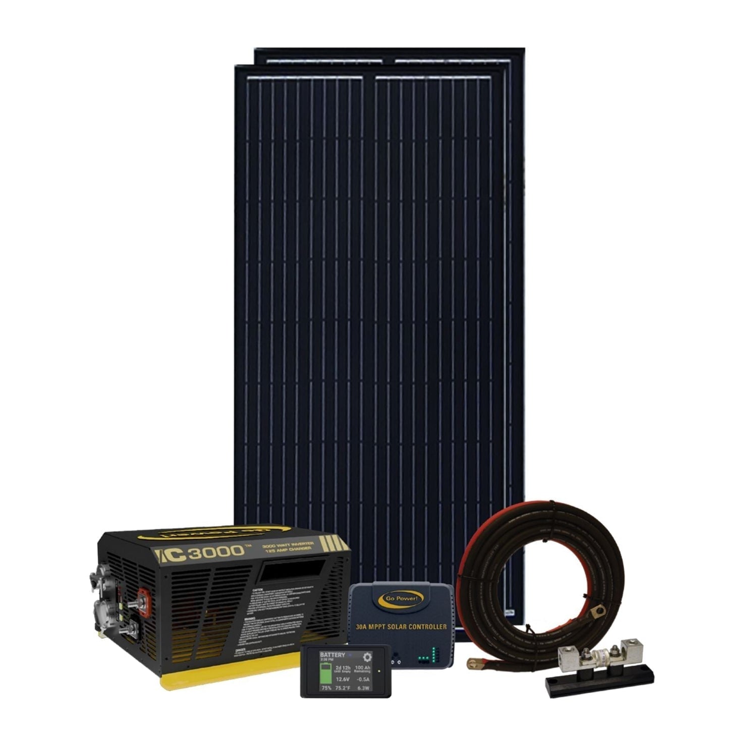 Go Power! Powertrak™ 400 Watt Solar Charging System