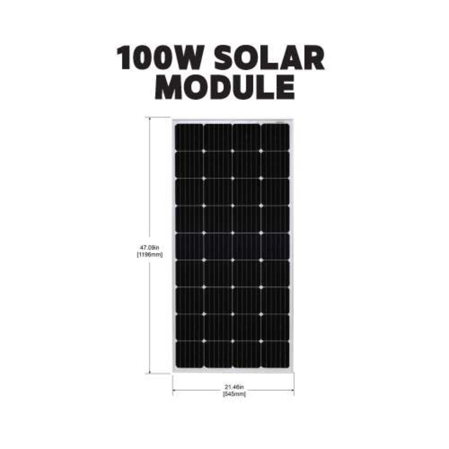Go Power! Retreat 100 Watt Solar Kit