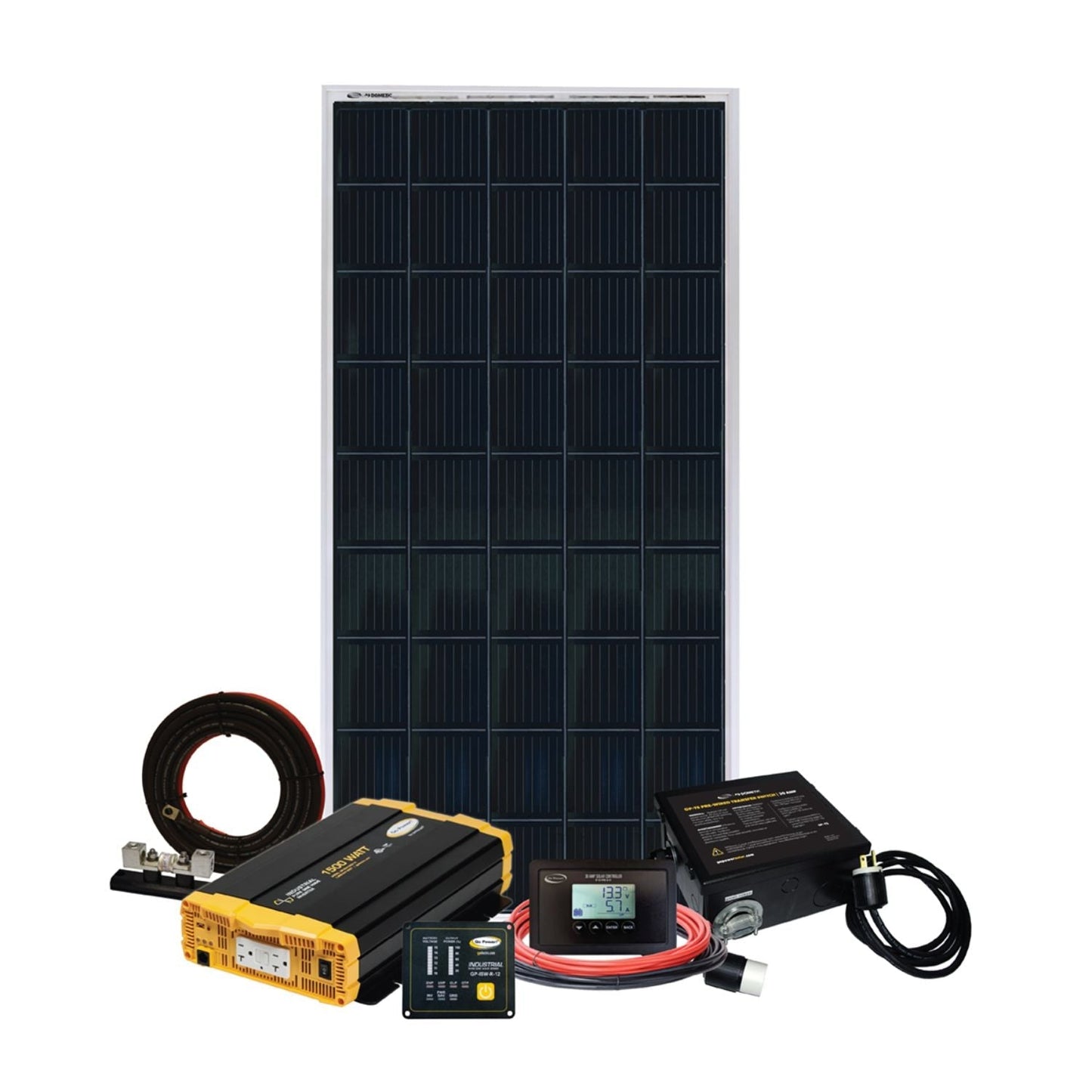Go Power! Weekender ISW 200 Watt Solar Charging System