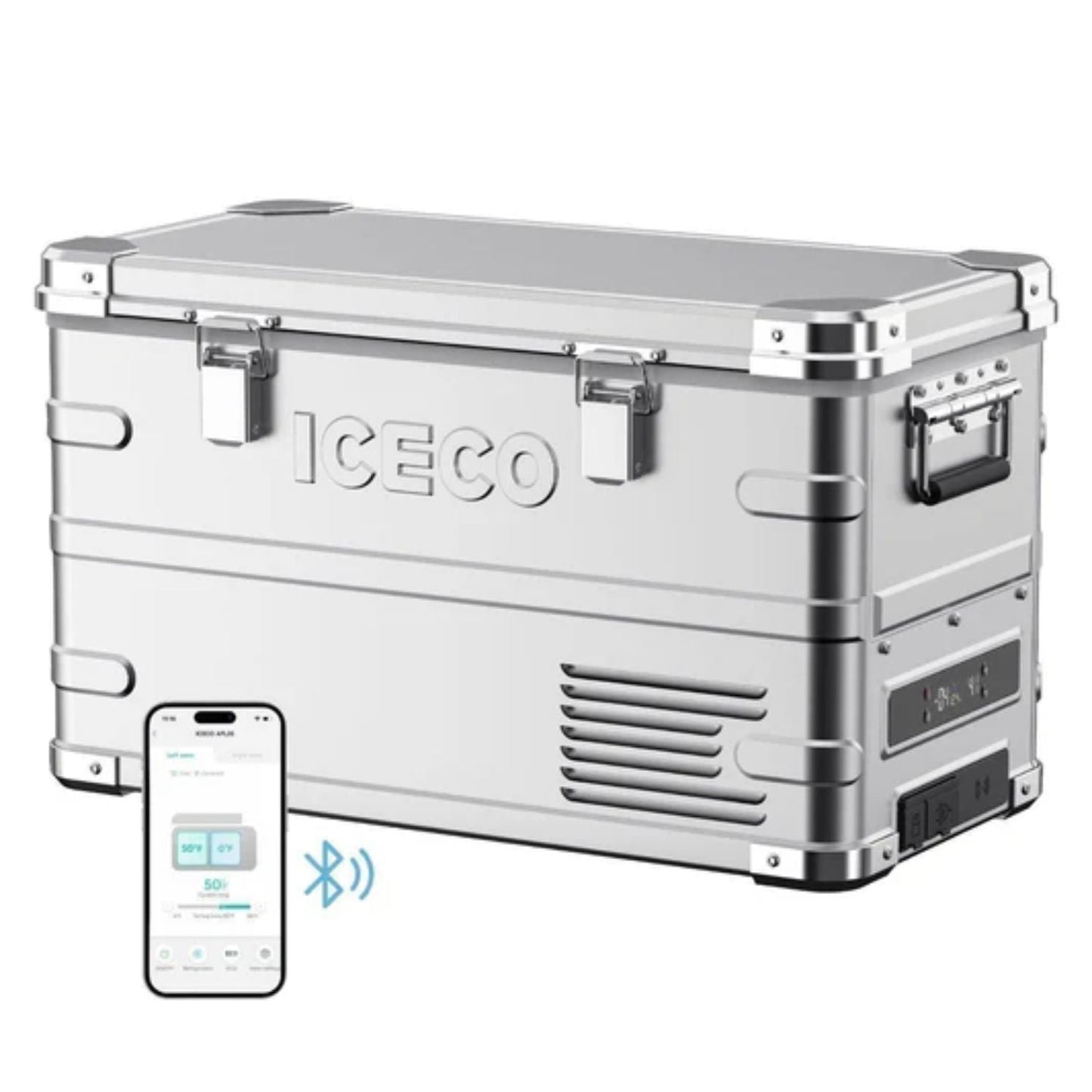 ICECO APL35 37QT Ultralight Dual Zone Aluminum Freezer