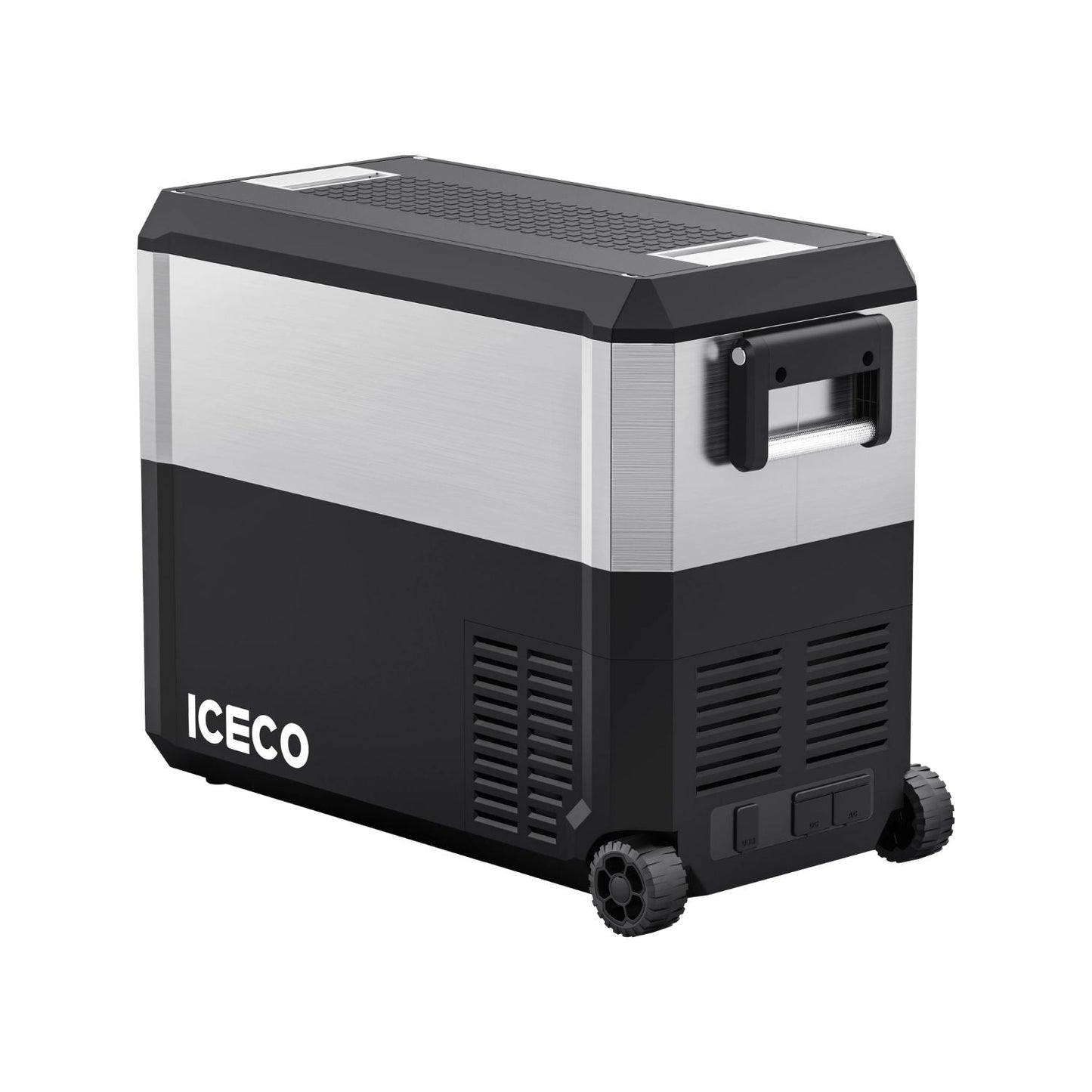 ICECO JP50 50LT Pro Dual Zone Wheeled Portable Freezer With Cover