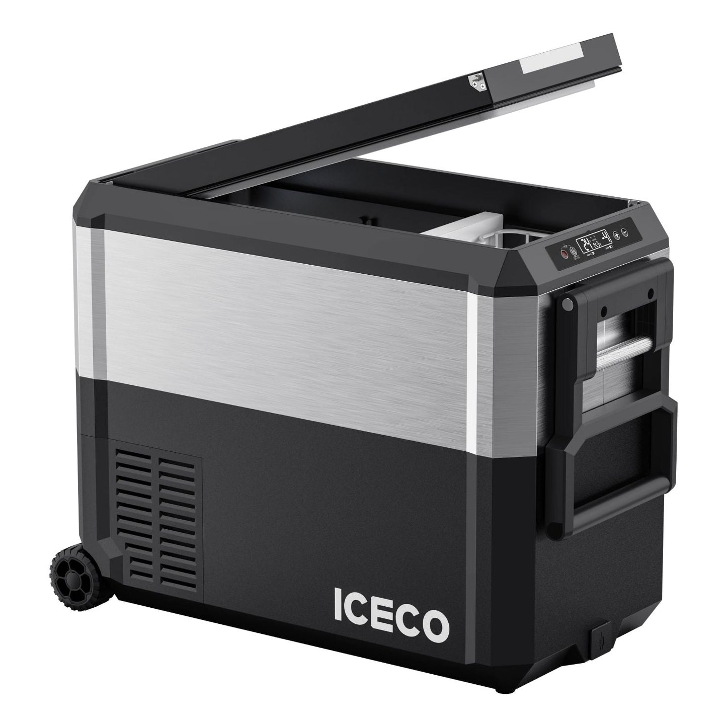 ICECO JP50 50LT Pro Dual Zone Wheeled Portable Freezer With Cover