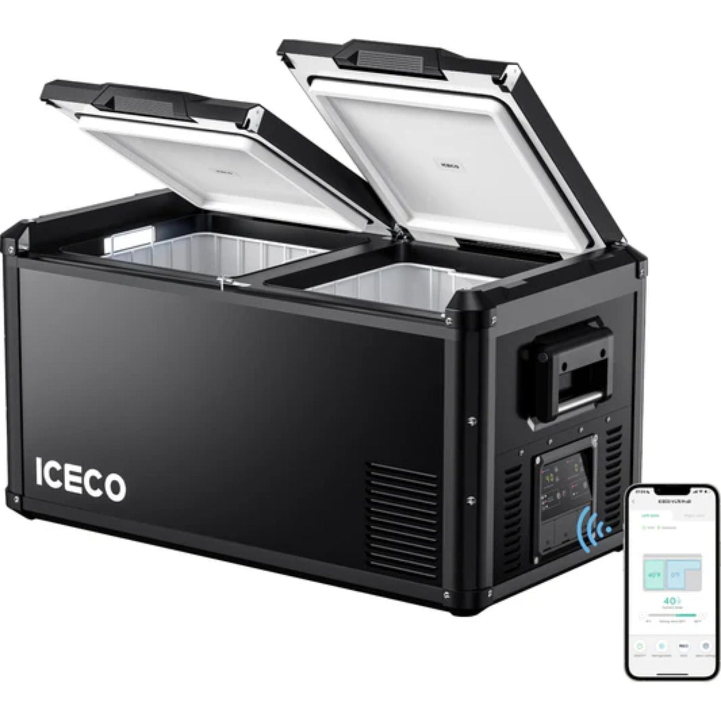 ICECO VL75ProD 79.2QT 12V Heavy Duty Fridge Freezer