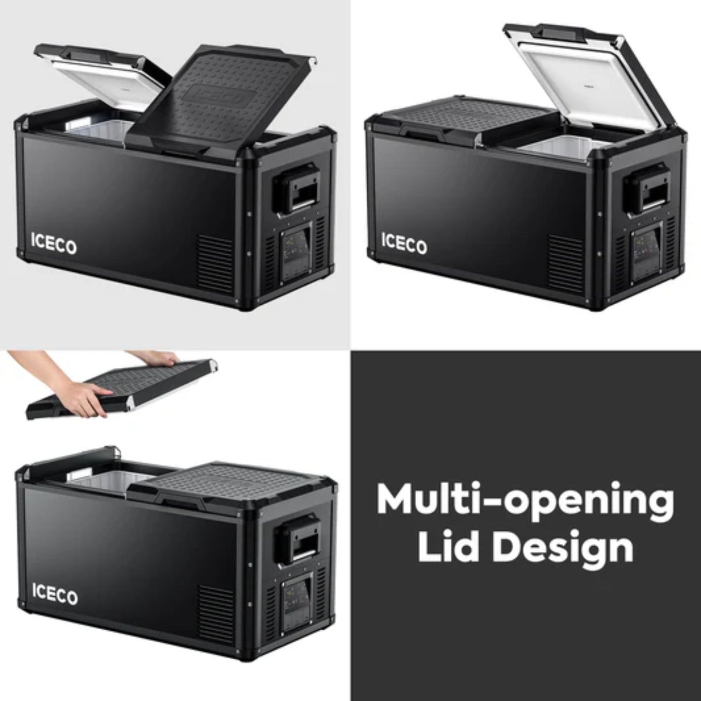 ICECO VL75ProD 79.2QT 12V Heavy Duty Fridge Freezer