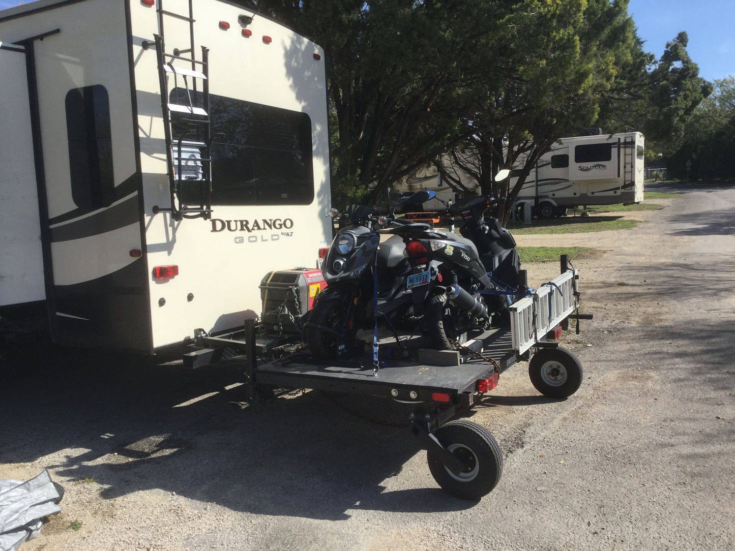 Swivelwheel-DW58  Golf Cart - Motorcycle Carrier / Hauler
