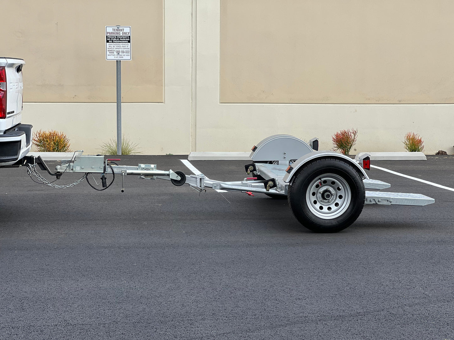 Galvanize Folding Car Tow Dolly