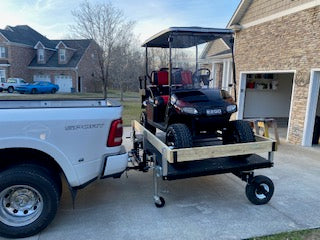 Swivelwheel-DW58  Golf Cart - Motorcycle Carrier / Hauler