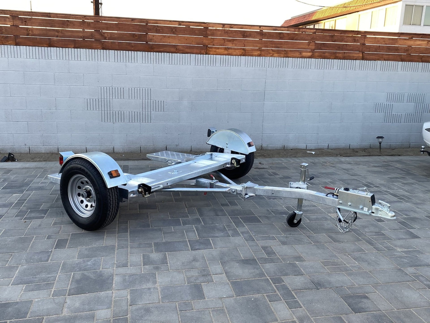 Galvanize Folding Car Tow Dolly