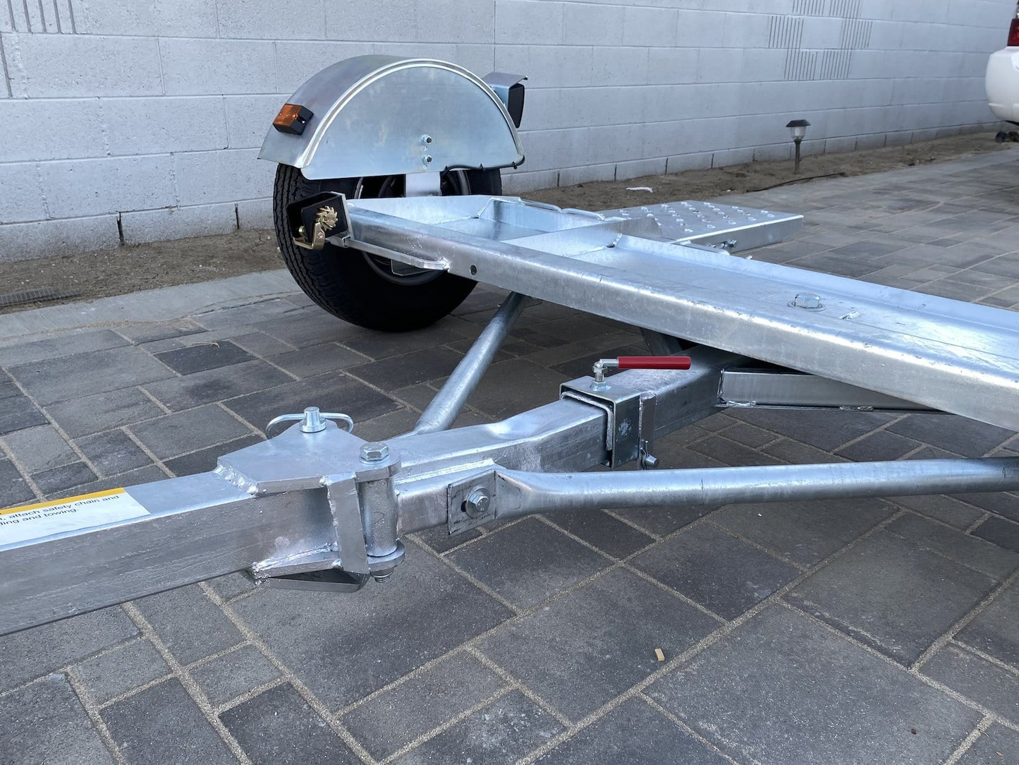Galvanize Folding Car Tow Dolly