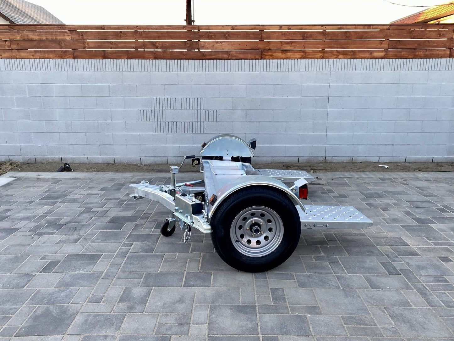 Galvanize Folding Car Tow Dolly