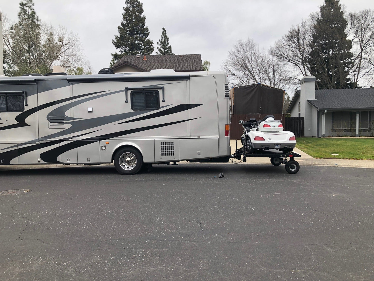 Swivelwheel-DW58  Golf Cart - Motorcycle Carrier / Hauler