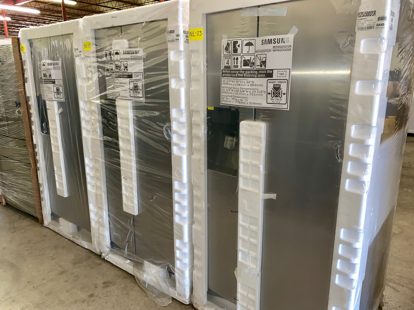 Samsung Side by side Refrigerator