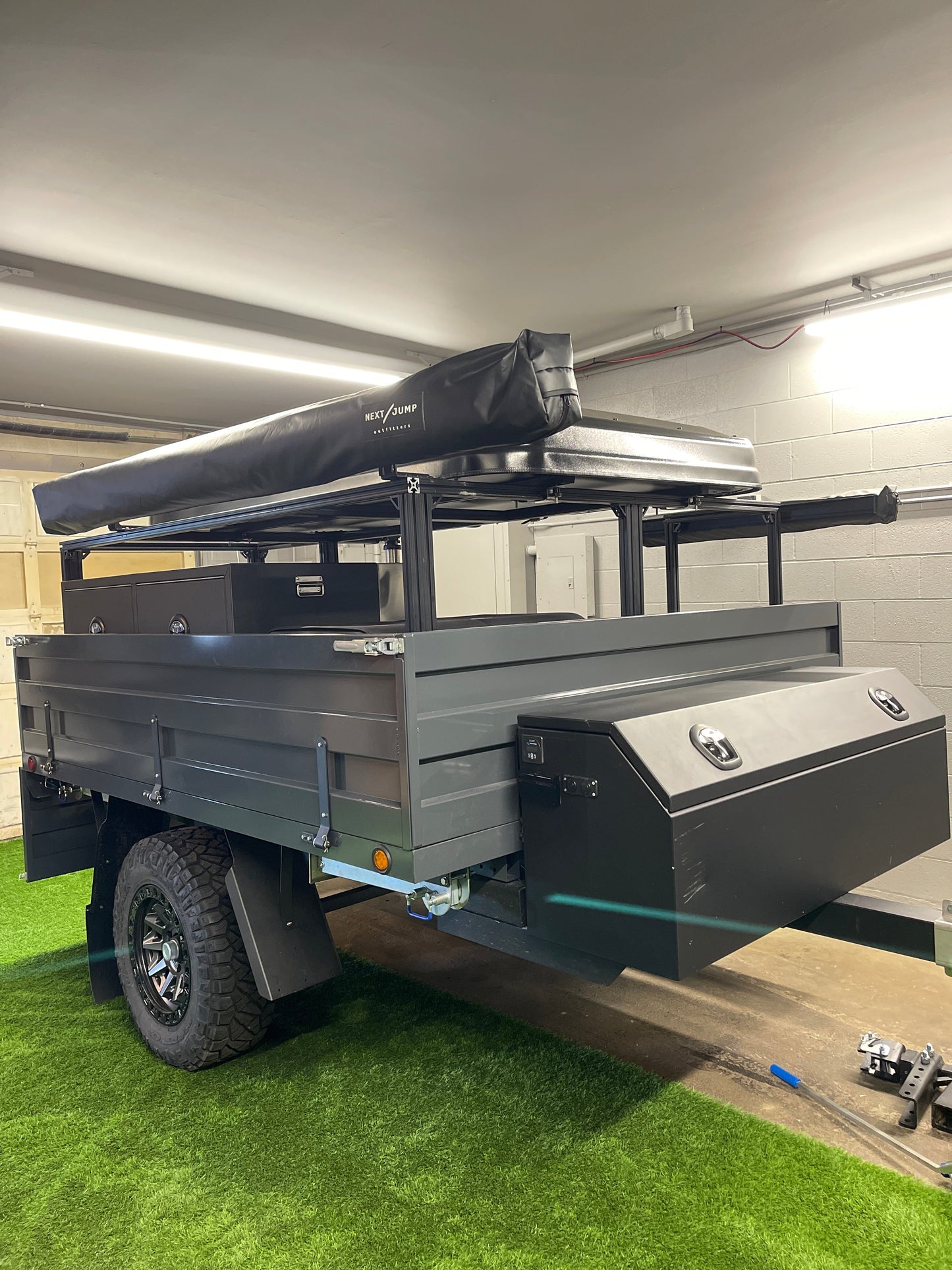 Full-Size Regular Aluminum Overland Trailer