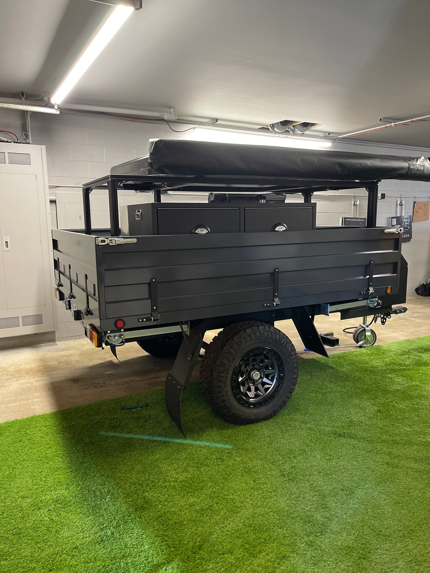 Full-Size Regular Aluminum Overland Trailer