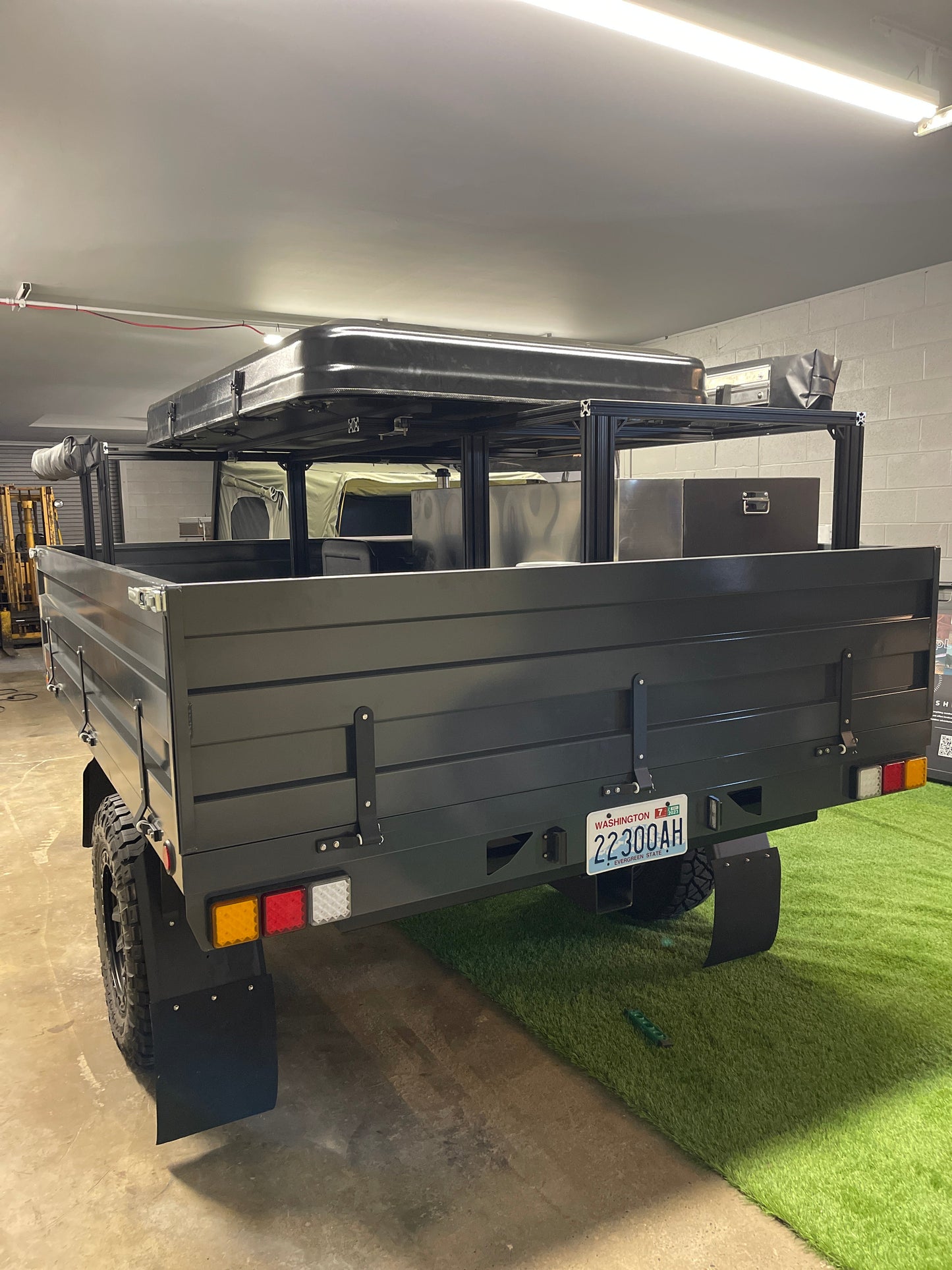 Full-Size Regular Aluminum Overland Trailer