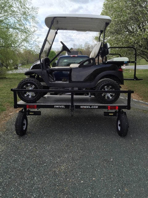 Swivelwheel-DW58  Golf Cart - Motorcycle Carrier / Hauler