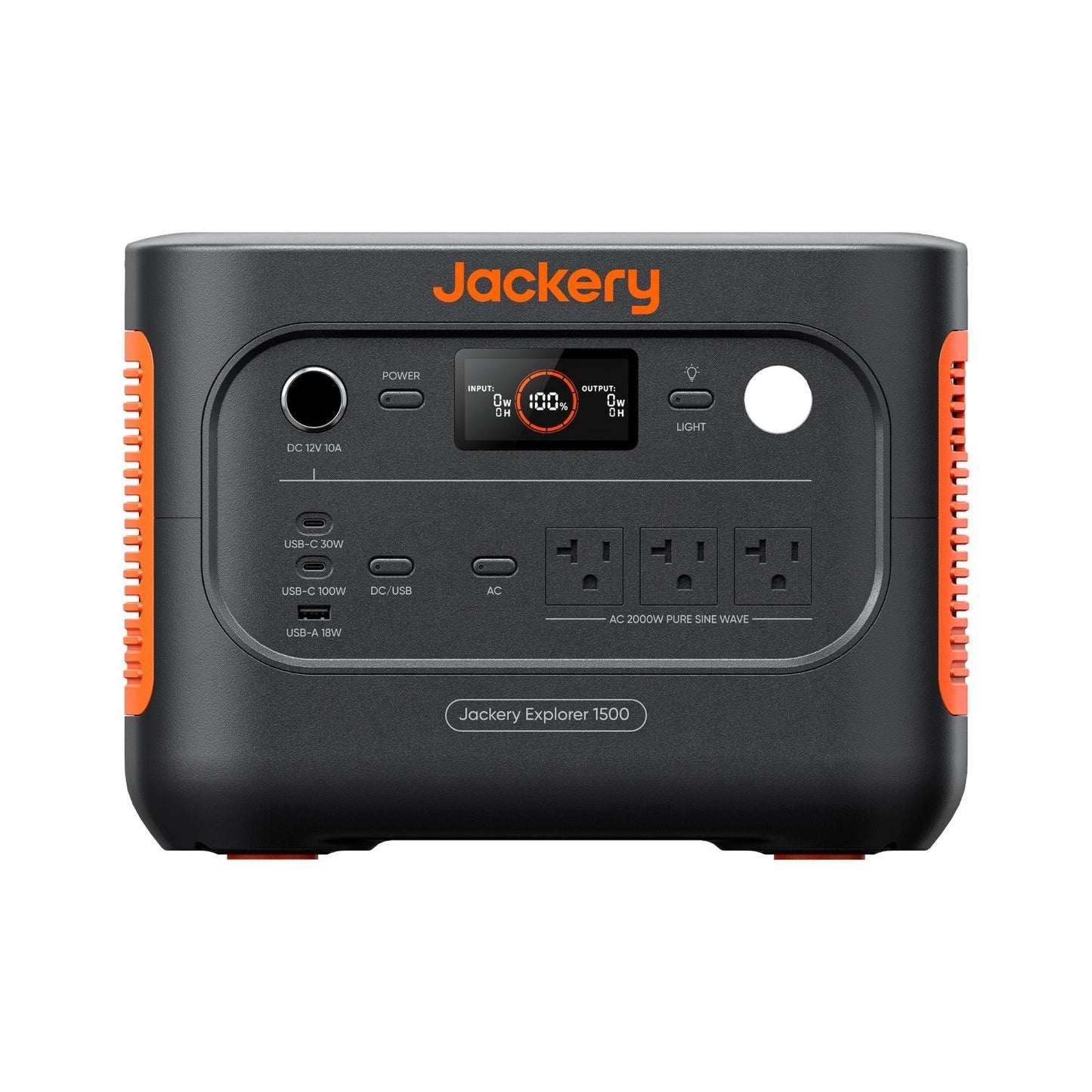 Jackery Explorer 1500 v2 Portable Power Station | 1536Wh | 2000W | 400W Solar Input