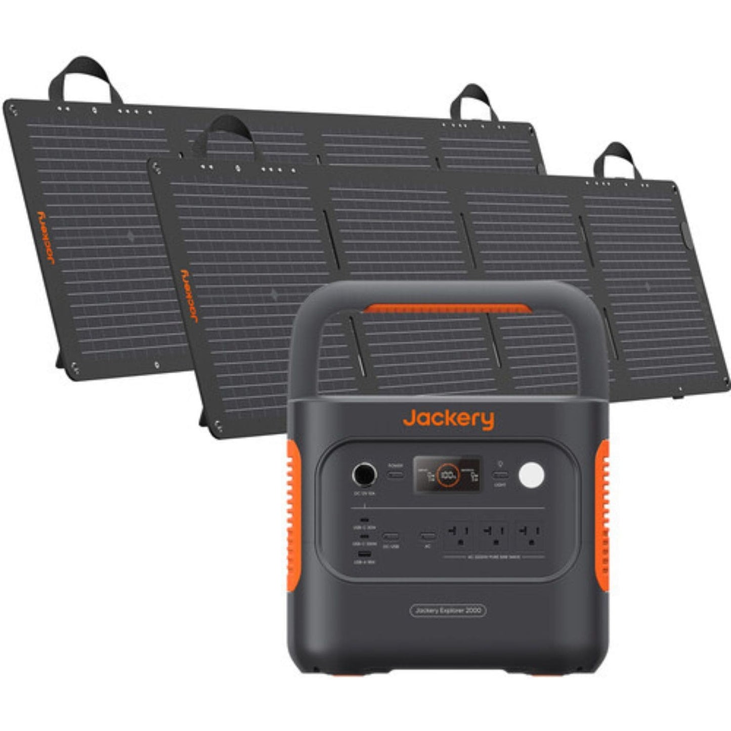 Jackery Explorer 2000 v2 Portable Power Station | 2042Wh | 2200W | 400W Solar Input