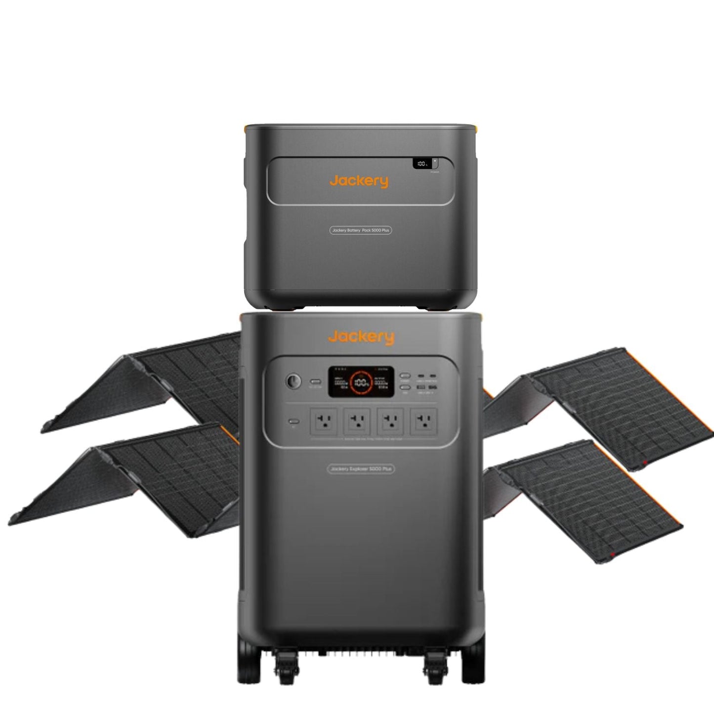 Jackery Explorer 5000 Plus Whole-Home Backup | 5040Wh | 7200W | 4000W Solar Input