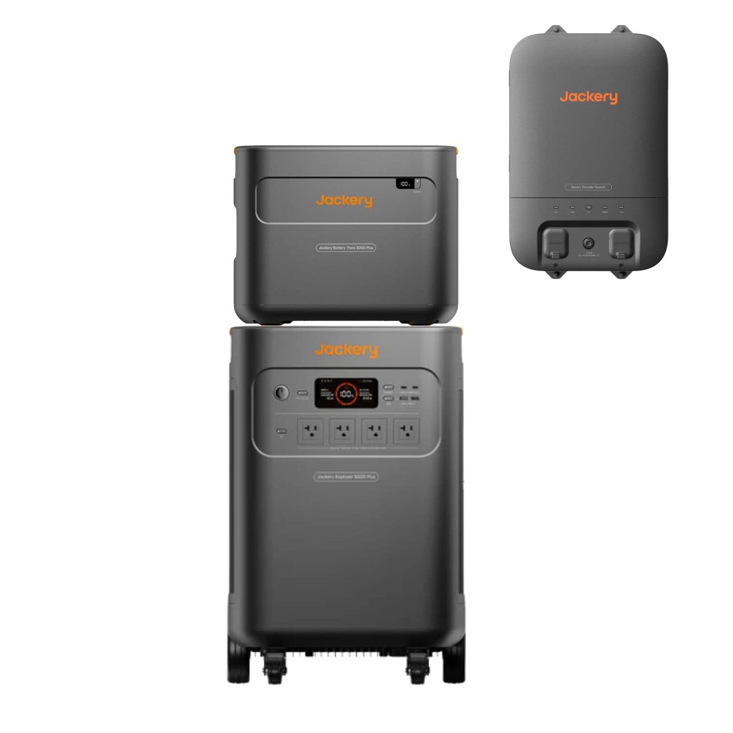 Jackery Explorer 5000 Plus Whole-Home Backup | 5040Wh | 7200W | 4000W Solar Input