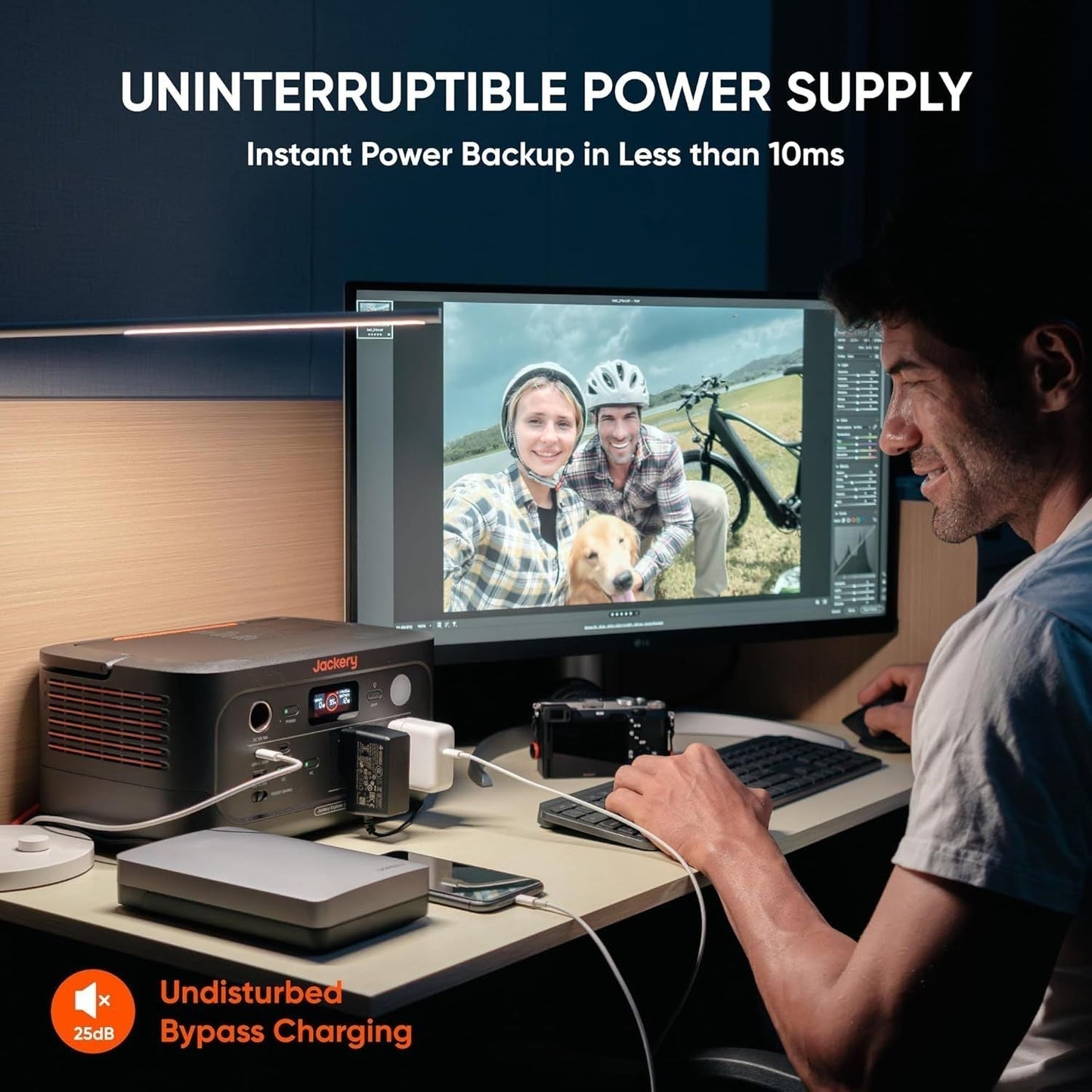 Jackery Explorer 500 v2 Portable Power Station | 512Wh | 500W | 200W Solar Input