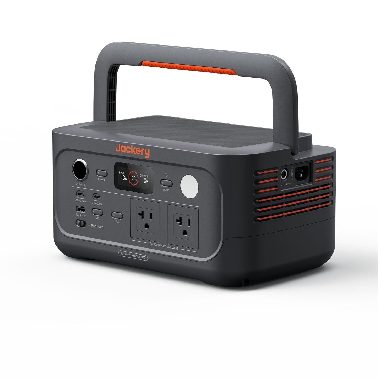 Jackery Explorer 500 v2 Portable Power Station | 512Wh | 500W | 200W Solar Input