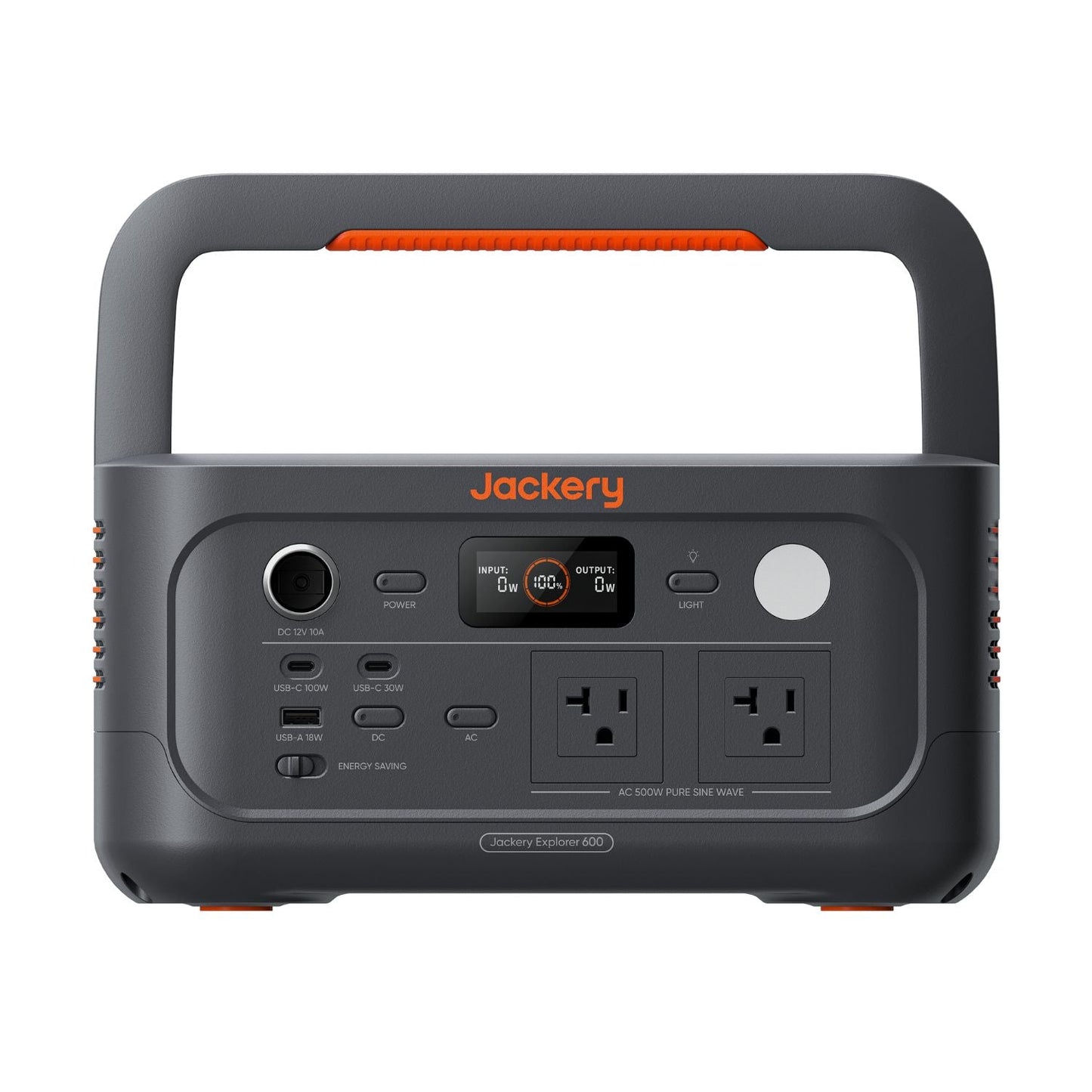 Jackery Explorer 600 v2 Portable Power Station | 640Wh | 500W | 200W Solar Input
